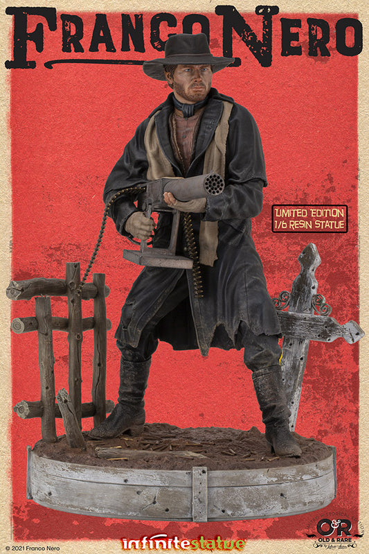 INFINITE STATUE - Franco Nero Old & Rare 1:6 Resin Statue
