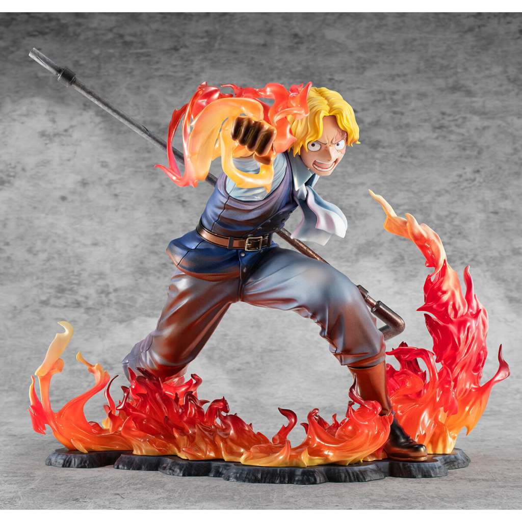 MEGAHOUSE - One Piece P.O.P. Sabo Fire Fist Ltd Ed Statue