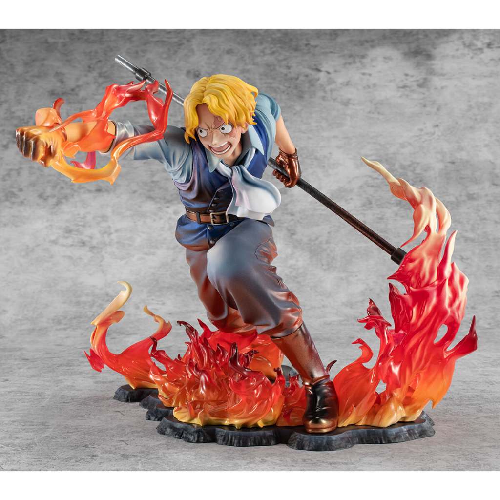 MEGAHOUSE - One Piece P.O.P. Sabo Fire Fist Ltd Ed Statue