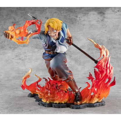 MEGAHOUSE - One Piece P.O.P. Sabo Fire Fist Ltd Ed Statue