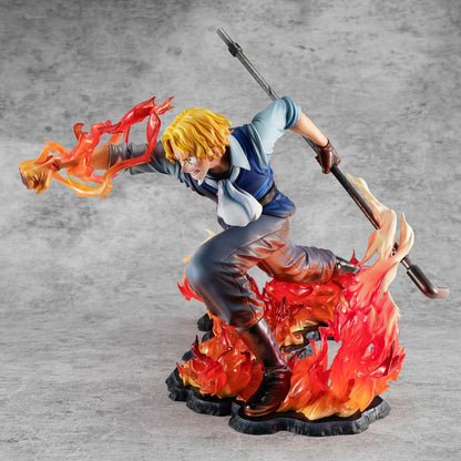 MEGAHOUSE - One Piece P.O.P. Sabo Fire Fist Ltd Ed Statue