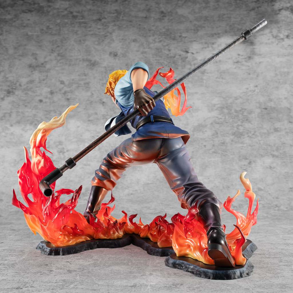 MEGAHOUSE - One Piece P.O.P. Sabo Fire Fist Ltd Ed Statue