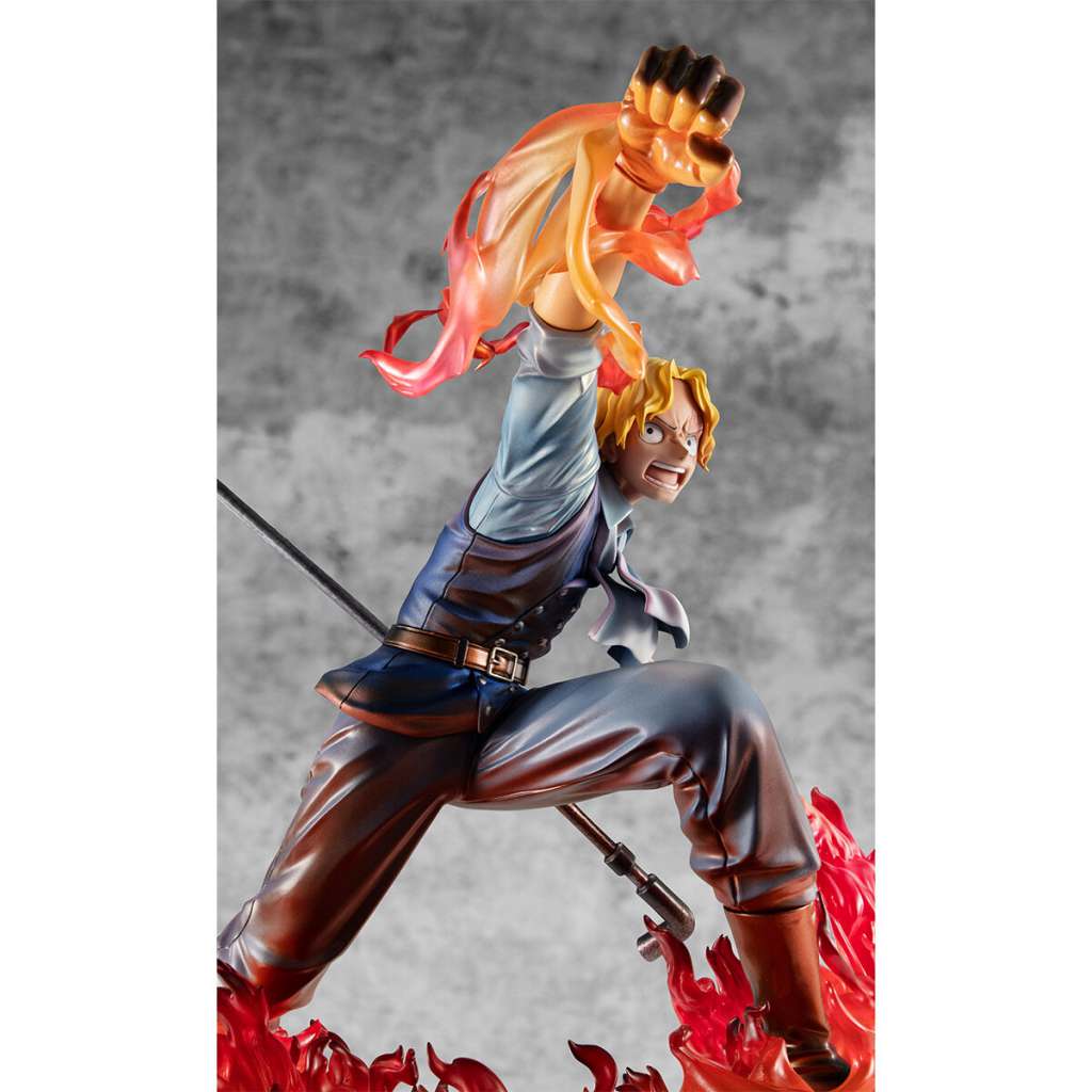MEGAHOUSE - One Piece P.O.P. Sabo Fire Fist Ltd Ed Statue