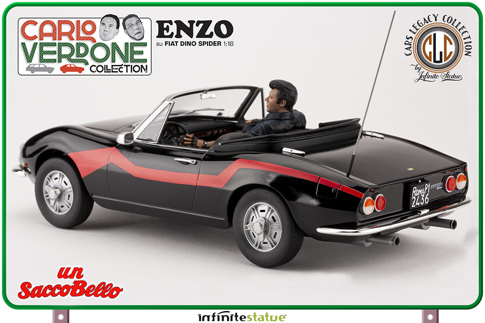 INFINITE STATUE - Enzo su Fiat Dino Spider 1/18 Resin Car