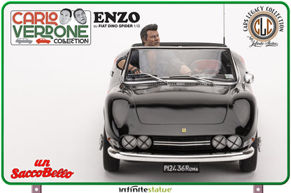 INFINITE STATUE - Enzo su Fiat Dino Spider 1/18 Resin Car