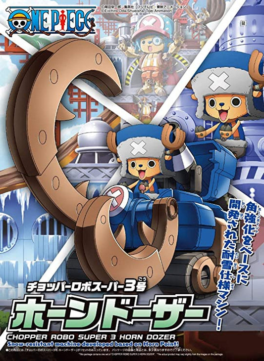 BANDAI - One Piece Chopper Robo S 3 Horn Dozer