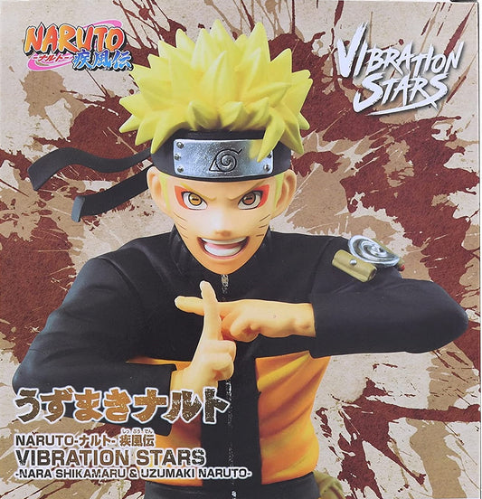 BANPRESTO - Naruto Shippuden Vibration Stars Pvc Statue Uzumaki Naruto 17 cm - B