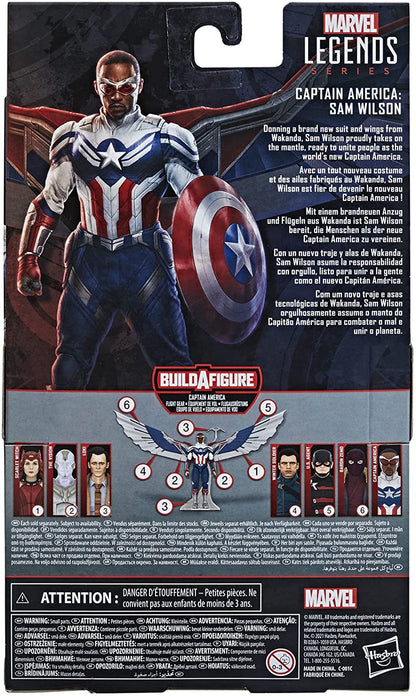 HASBRO - Marvel - Legends: The Falcon and The Winter Soldier - Captain America Action Figure