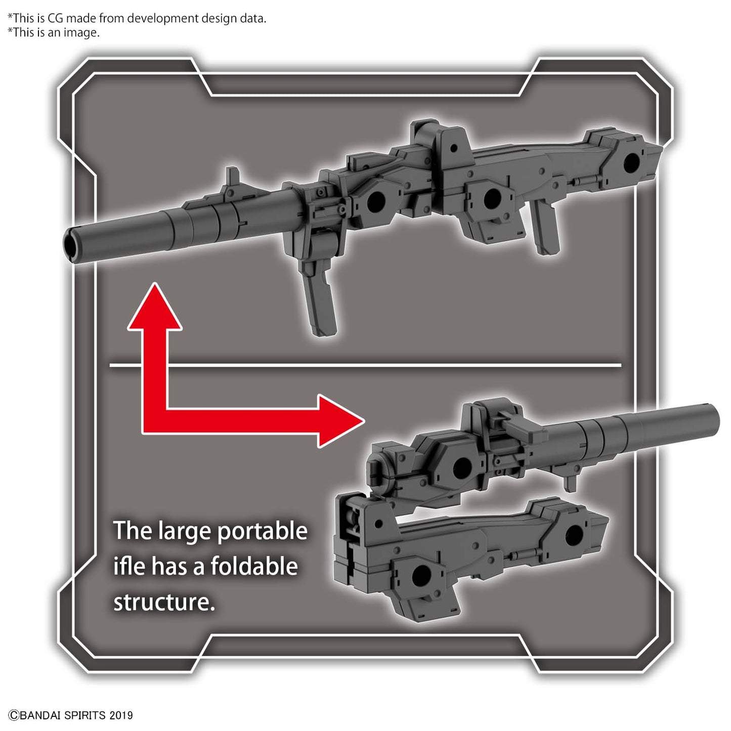 BANDAI - 30MM - OP Part Set 8 Multi BackPack W-17 1/144