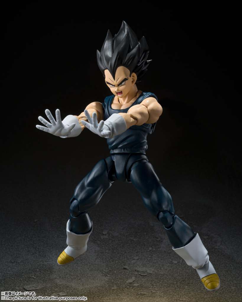 BANDAI - Dragon ball super hero vegeta shf