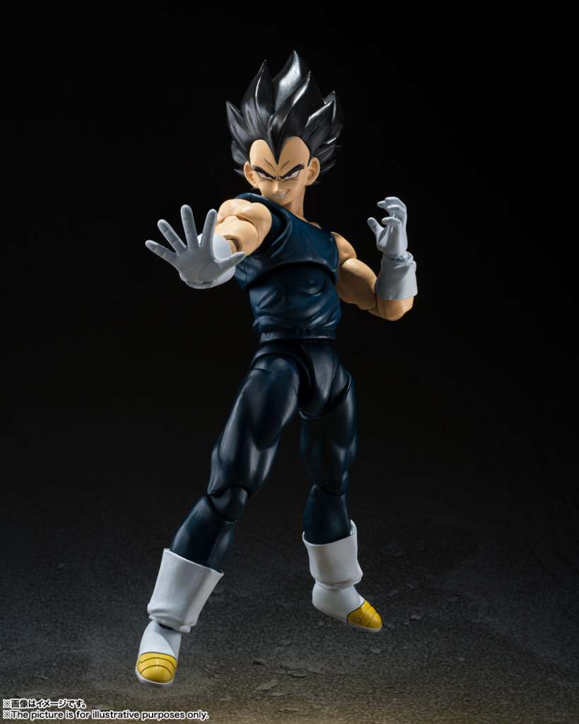 BANDAI - Dragon ball super hero vegeta shf