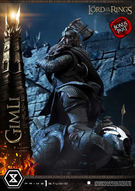 PRIME 1 - Lord of the Rings: The Two Towers Statue 1/4 Gimli Bonus Version