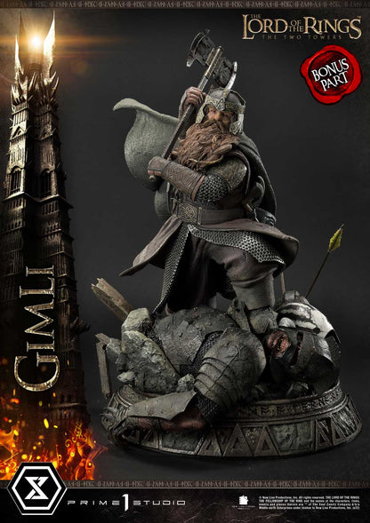 PRIME 1 STUDIOS - The Lord of the Rings - The Two Towers Statue 1:4 Gimli Bonus Ver