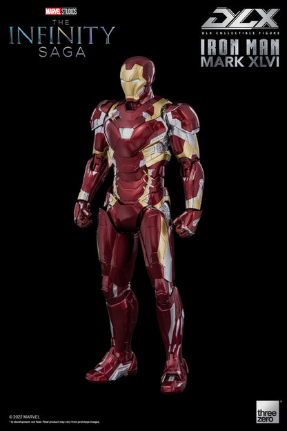 THREEZERO - Marvel - Infinity Saga Iron Man Mark 46 DeLuxe Action Figure