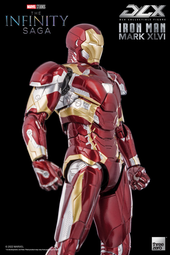 THREEZERO - Marvel - Infinity Saga Iron Man Mark 46 DeLuxe Action Figure