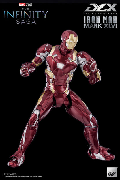 THREEZERO - Marvel - Infinity Saga Iron Man Mark 46 DeLuxe Action Figure