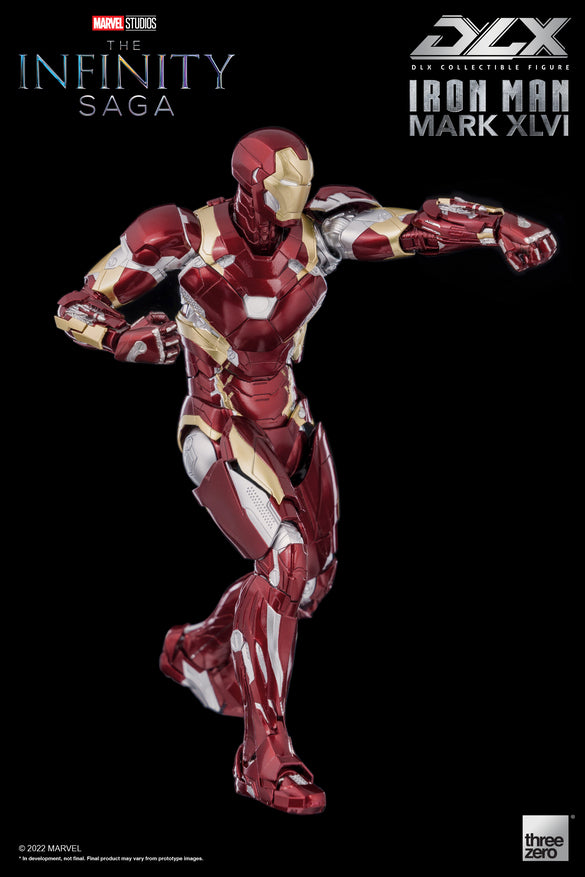 THREEZERO - Marvel - Infinity Saga Iron Man Mark 46 DeLuxe Action Figure