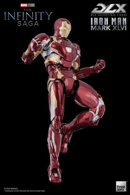 THREEZERO - Marvel - Infinity Saga Iron Man Mark 46 DeLuxe Action Figure