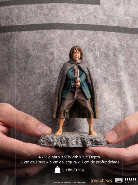 IRON STUDIOS - Lotr Pippin 1/10 Art Statue