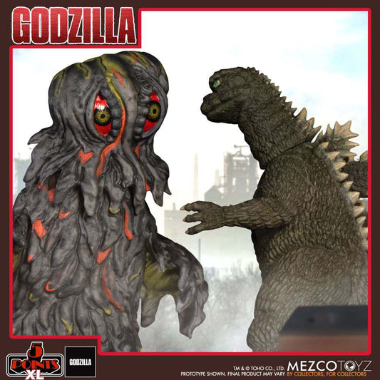 MEZCO - 5 Points xl Godzilla vs Hedorah Action Figure Box Set