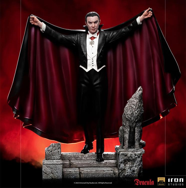 IRON STUDIOS - UNIVERSAL MONSTERS DRACULA 1/10 DLX STATUE