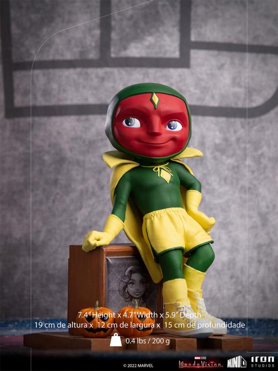 IRON STUDIO - Marvel - Wanda Vision Halloween Vision Mini Co.