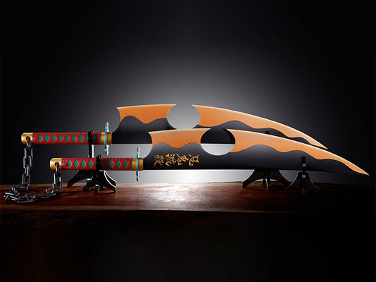 BANDAI - Demon Slayer Kimetsu No Yaiba Proplica Replicas 1:1 Nichirin Swords (Tengen Uzui)