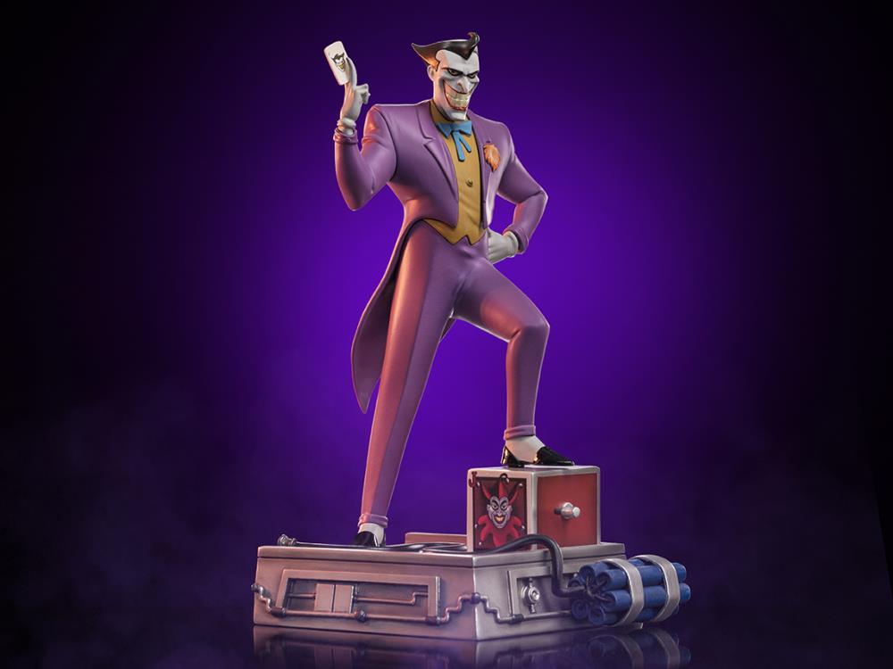 IRON STUDIO - Dc Comics - Batman Animated Joker 1:10 Statue