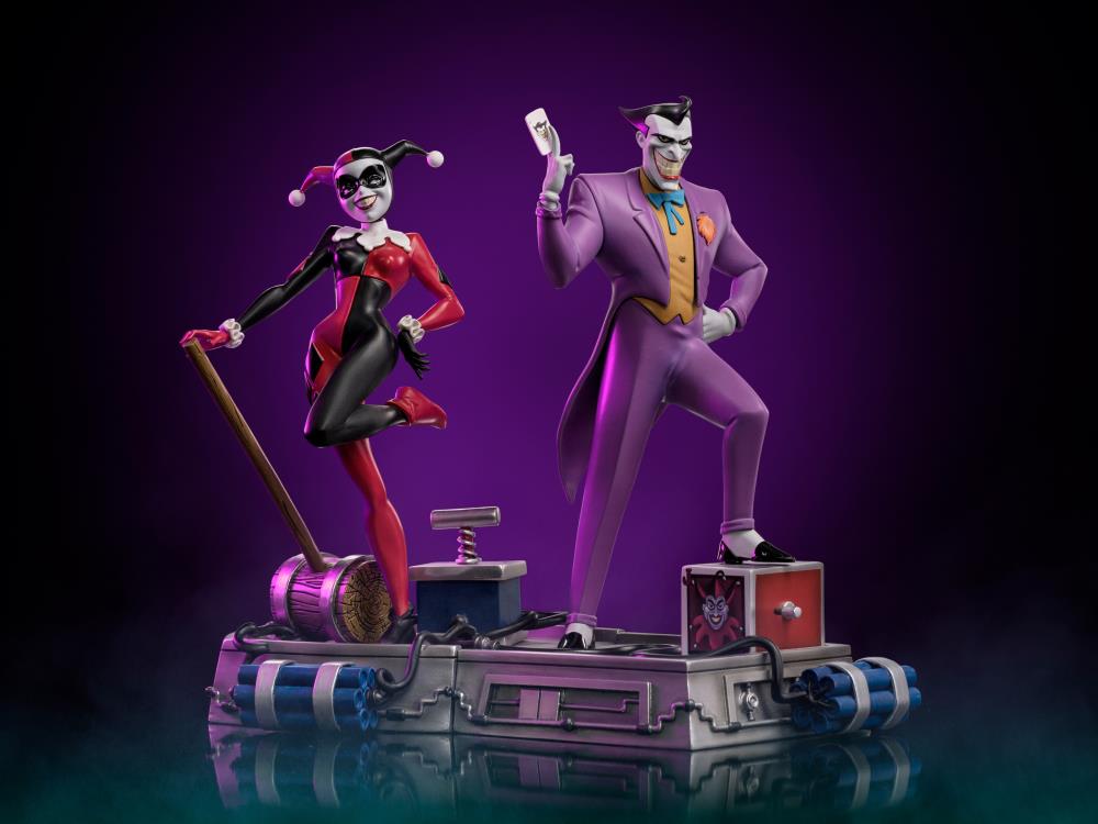 IRON STUDIO - Dc Comics - Batman Animated Joker 1:10 Statue