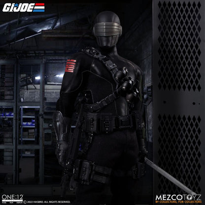 MEZCO - One:12 Collective Coll GI Joe Snake Eyes DeLuxe Ed Action Figure