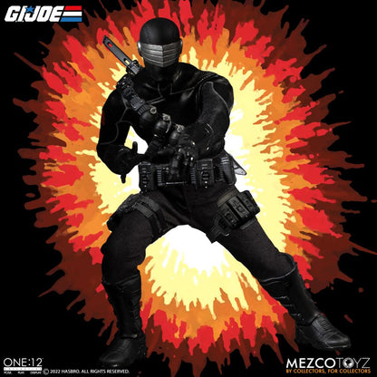 MEZCO - One:12 Collective Coll GI Joe Snake Eyes DeLuxe Ed Action Figure