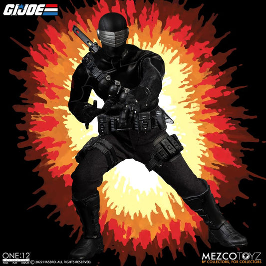MEZCO - One:12 Collective Coll GI Joe Snake Eyes DeLuxe Ed Action Figure