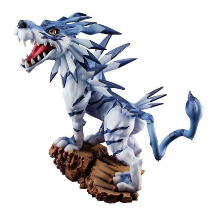 MEGAHOUSE - Digimon Adventure Precious G.E.M. Series Pvc Statue Garurumon Battle Ver