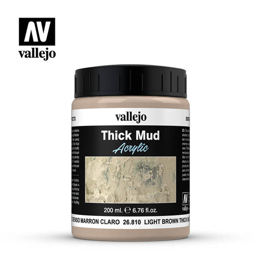 VALLEJO - Diorama Effect 26.810 Light Brown Thick Mud