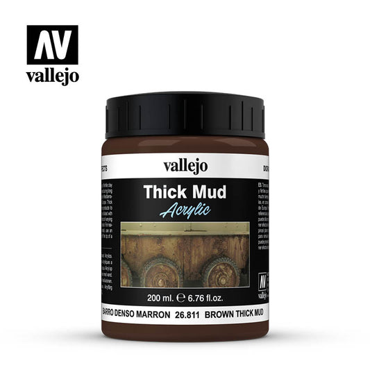 VALLEJO - Diorama Effect 26.811 Brown Thick Mud