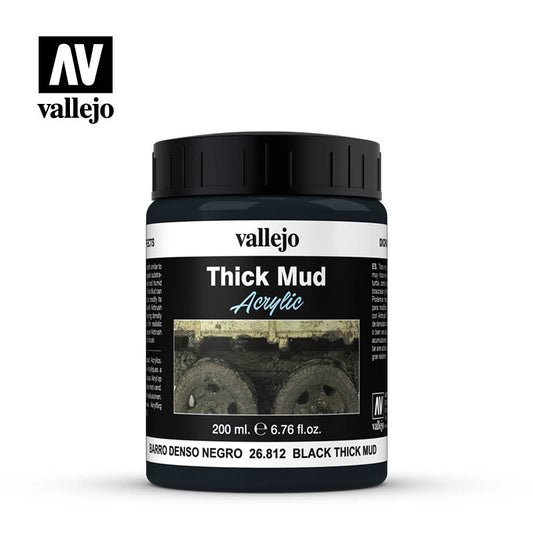 VALLEJO - Diorama Effect 26.812 Black Thick Mud