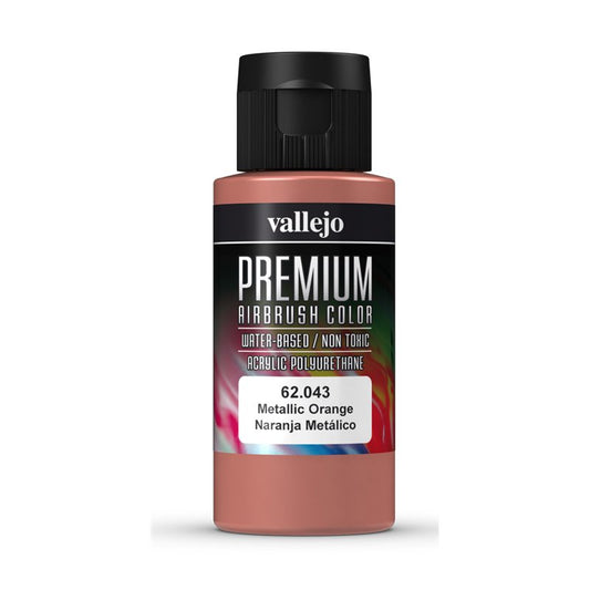 VALLEJO - Premium Airbrush Metallic Orange 62.043