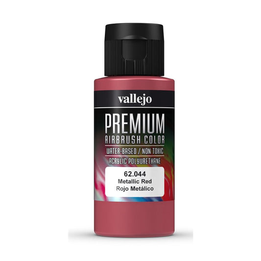 VALLEJO - Premium Airbrush Metallic Red 62.044