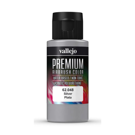 VALLEJO - Premium Airbrush Silver 62.048