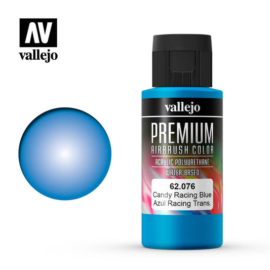 VALLEJO - Premium Airbrush Candy Racing Blue 62.076
