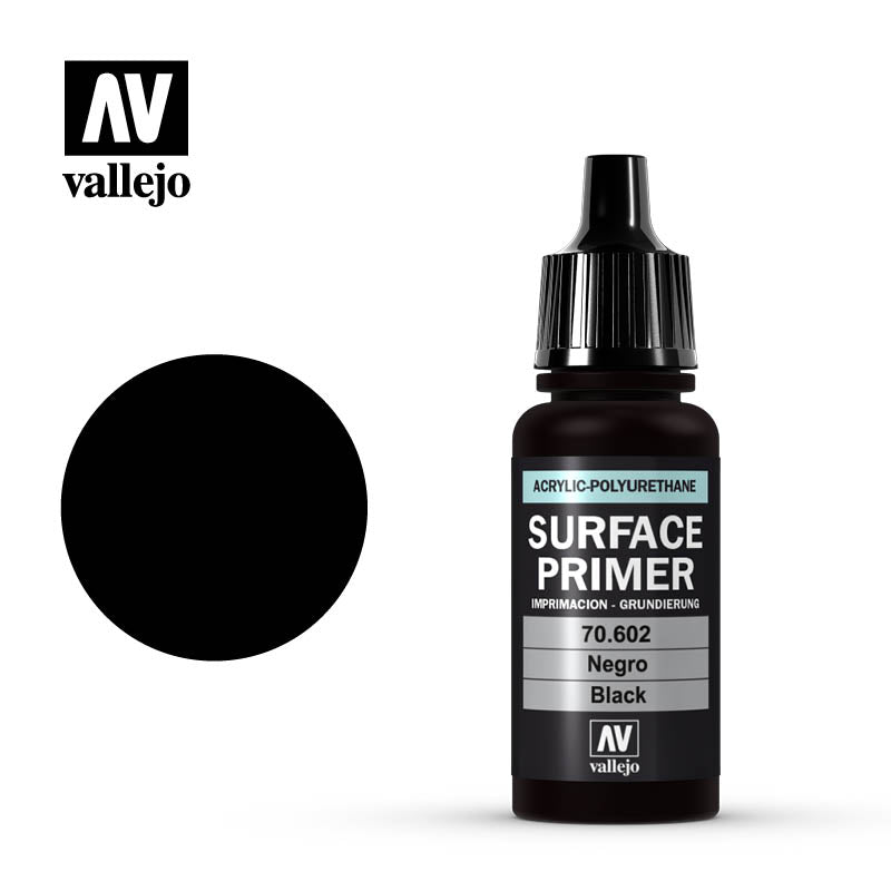 VALLEJO - Surface Primer Black 70.602