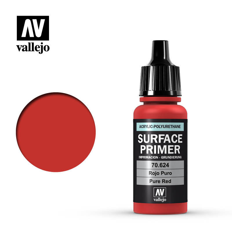 VALLEJO - Surface Primer Pure Red 70.624