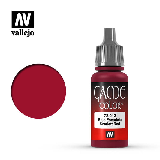 VALLEJO - Game Color Scarlett Red 72.012