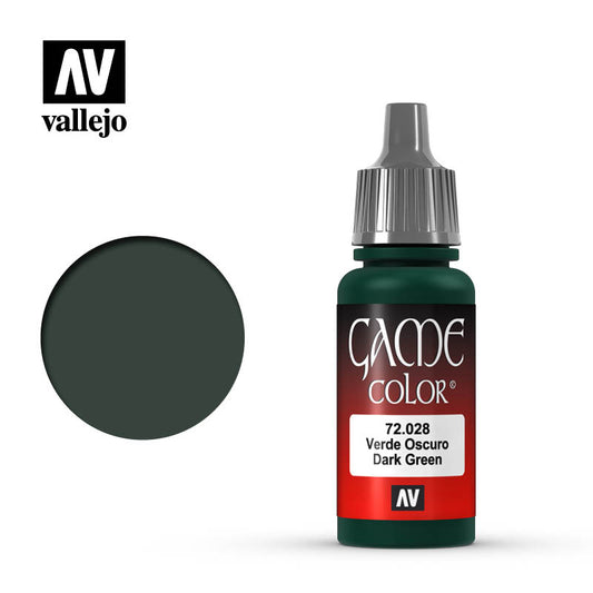 VALLEJO - Game Color Dark Green 72.028