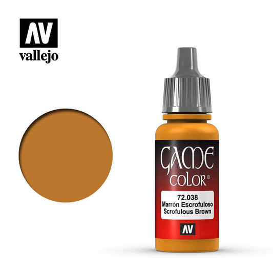 VALLEJO - Game Color Scrofulous Brown 72.038