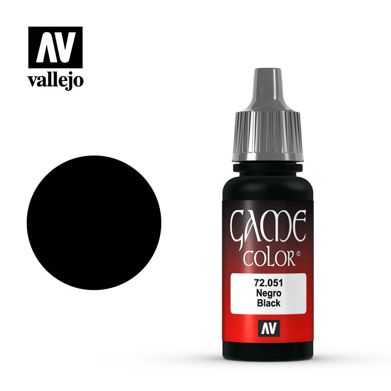 VALLEJO - Game Color Black 72.051