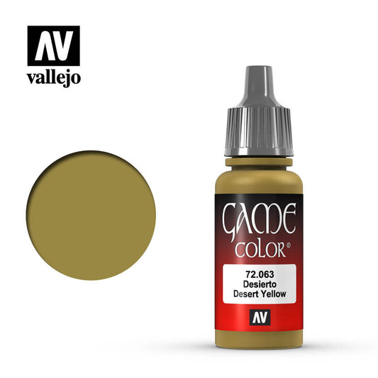 VALLEJO - Game Color Desert Yellow 72.063