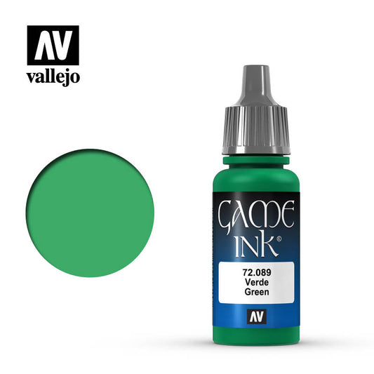 VALLEJO - Game Ink Green 72.089
