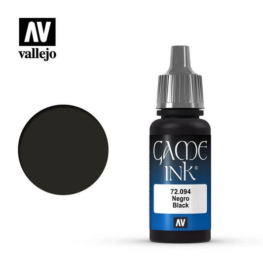 VALLEJO - Game Ink Black 72.094