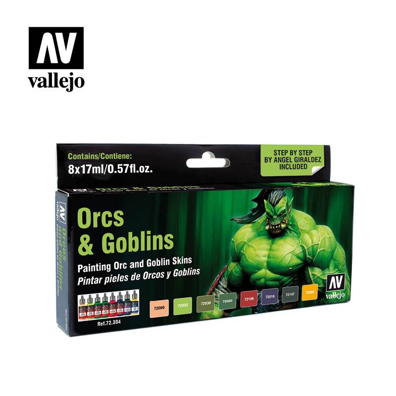 VALLEJO - Orcs & Goblin Box Set 72.304